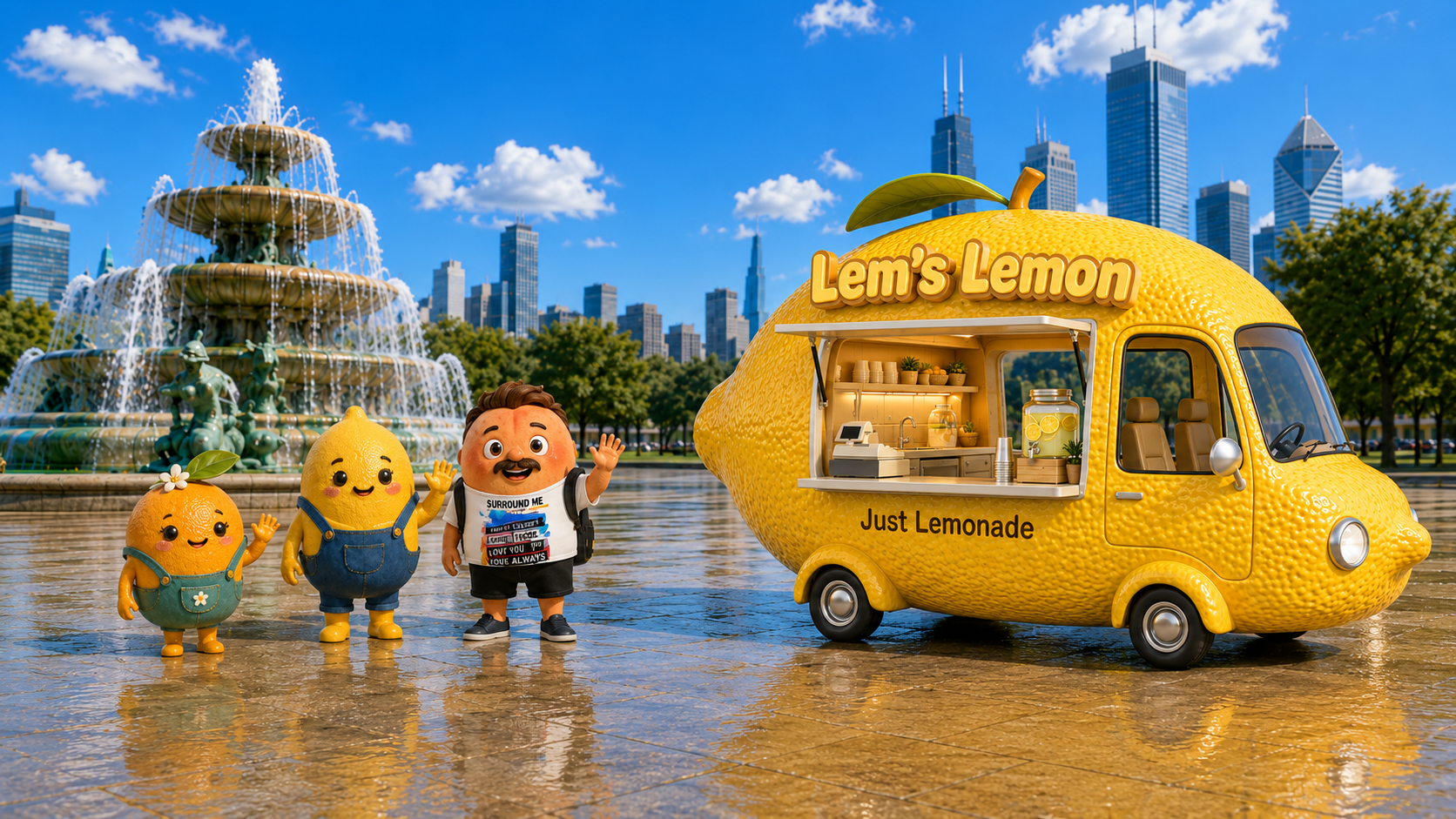 Lem's Universe show artwork for Physical Chicago